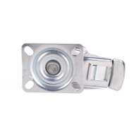 Roata pivotanta + frana totala 75 mm