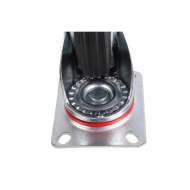 Roata pivotanta + frana totala 100 mm