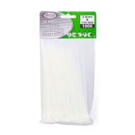 Set de 100 buc Coliere de Plastic, 150 mm x 3,6 mm,culoare alb,Hofftech , rezistente UV