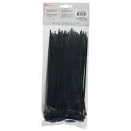 Set de 100 buc Coliere de Plastic 200 mm x 3,6 mm,culoare negru,Hofftech,rezistente UV 