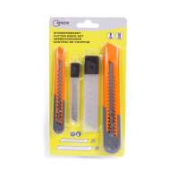 Set 2 cuttere de 9 mm si 18 mm + 10 lame de rezerva