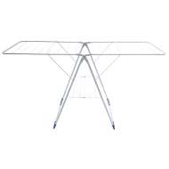 Uscator pentru  haine alb pliabil 152 x 50 x 87 cm