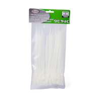 Set de 100 buc Soricei - 190 mm x 4,8 mm culoare alb,Hofftech,rezistente UV