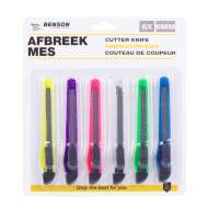 Set 6 bucati cutter , latime lama 9 mm 