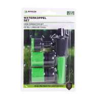 Sistem de conectare pentru furtun de gradina 1/2" , 4 piese