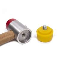 Ciocan cu 8 capete interschimbabile din diferite materiale 