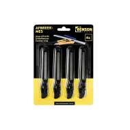 Set 4 cuttere inguste 9 mm 