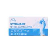 Manusi de lucru din nitril albastre marimea L, 100 buc/ cutie 