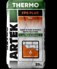ADEZIV SI MASA DE SPACLU PENTRU POLISTIREN THERMO EPS  PLUS 20 KG ARTEK 