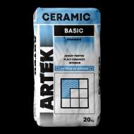 ADEZIV PENTRU PLACARI CERAMICE INTERIOR CU FIBRE DE ARMARE BASIC 20 KG ARTEK 