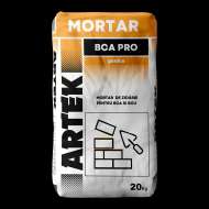 MORTAR DE ZIDARIE PENTRU BCA SI BCU BCA PRO 20 KG ARTEK 