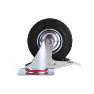 Roata pivotanta cu frana 125 mm 