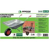 Roaba galvanizata in cutie 65 litri 