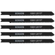 Set 5 panze fierastrau pentru lemn , 100 x 1,2 mm 