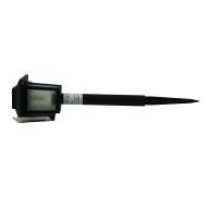 Lampa solara pentru gradina , 34.5 cm , efect de flacara 