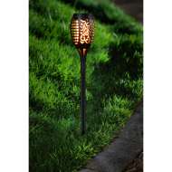 Lampa solara pentru gradina , 48.5cm , efect de flacara 