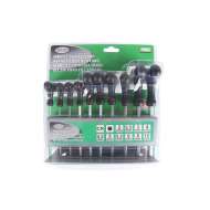 Set 10 chei hexagonale lungi maner T ( 2 -10 mm )