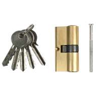 Cilindru usa 60 mm profil egal 30 x 30 , alama , 5 chei 