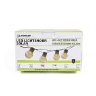 Set 10 becuri led  solare , lungime 6 metri 