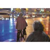 Pelerina ploaie marime universala , culoare maro ,reutilizabila 