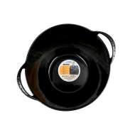 Cos flexibil 12 litri ,culoare negru 