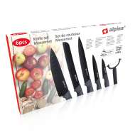 Set 5 Cutite Mari Bucatarie Si 1 Curatator Ceramic Legume 
