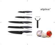 Set 5 Cutite Mari Bucatarie Si 1 Curatator Ceramic Legume 