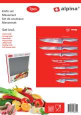 Set 7 Cutite Bucatarie Alpina 