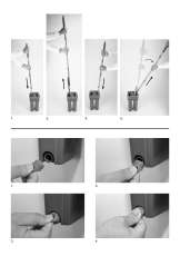 Set Galeata Mop Cu Perete Despartitor,Mop Rotativ 360 Grade Si 2 Lavete 