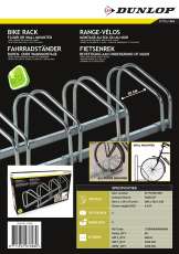 Suport Podea Pentru 4 Biciclete Dunlop 