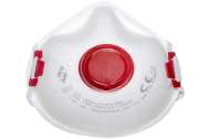 masca FFP3 cu supapă fără clemă pentru nas, atașat cu curea pentru cap