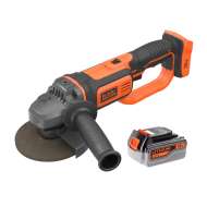 Polizor Unghiular Cu Acumulator - 125mm / 18v/4a - G.