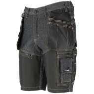 Pantalon Lucru Tip-blugi Scurt Intarit / Inchis - 3xl