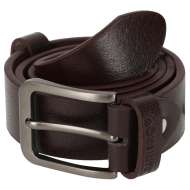 Curea Piele Naturala Cu Catarama Metal - Maro / 90cm