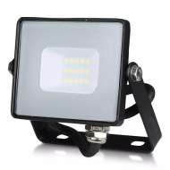 Reflector Led - Ip65 / 10w / 800lm / 6400k (alb-rece)