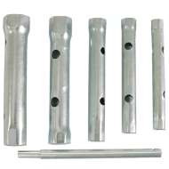 Set Chei Tubulare Duble Cu Tija Operare 8-17mm - 6p.