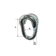 Inel Zincat Pentru Final 6mm / 12x33mm