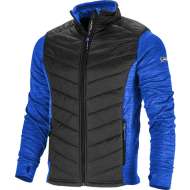 Jacheta Cu Imprimeu Si Matlasare / Albastru-negru - 3xl