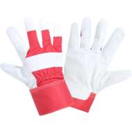 Manusa Termica Piele Bovina / Rosu-alb - 10