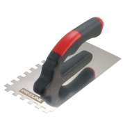 Gletiera Inox Dintata Cu Maner Plastic 270x130/4mm