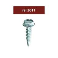 Suruburi Perforatoare Ral3011-bordo 4.8x28mm, 250/set