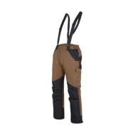 Pantalon Multifunctional Cu Bretele / Maro - M