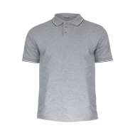 Tricou Bumbac Polo Subtire / Gri - 3xl