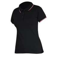 Tricou Bumbac Polo (dama) / Negru - M