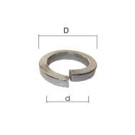 Saibe Zincate Grover M3 (3.1/4.3mm), 1000/set