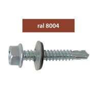 Suruburi Perforatoare Ral8004-aramiu 4.8x20mm, 250/set