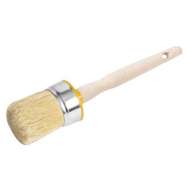 Pensula Rotunda Cu Maner Lemn Compozit - 60mm