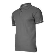 Tricou Bumbac Polo / Gri - 3xl