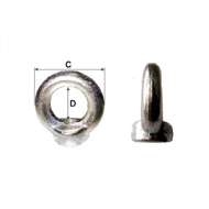 Inel Cu Piulita Incorporata M12 / 30mm/50mm