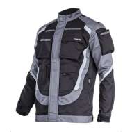 Jacheta Lucru Groasa Premium Negru-gri - M/h-170